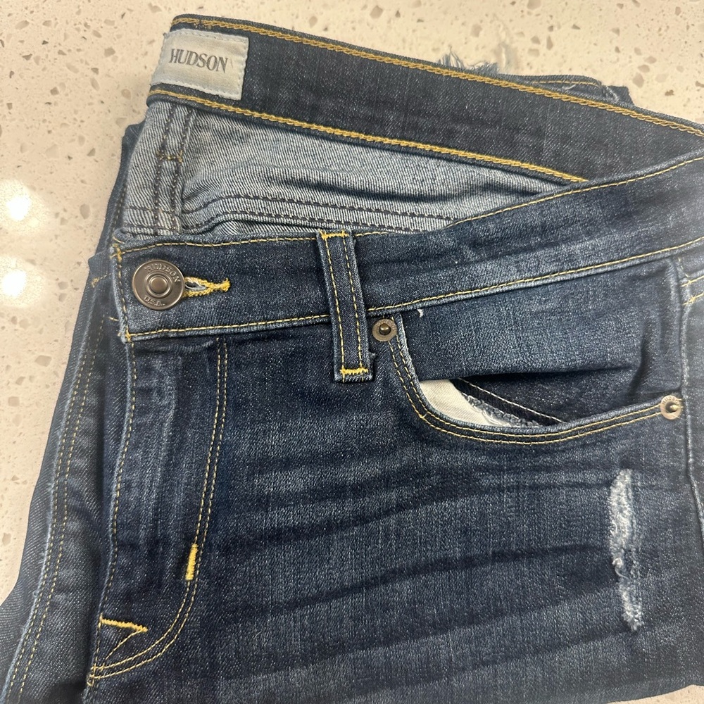Hudson Jeans Women's Skinny Jeans - Indigo Blue